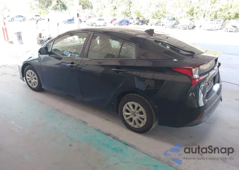 2019 Toyota Prius Le z USA, uszkodzony, nr VIN JTDKARFU1K3086943